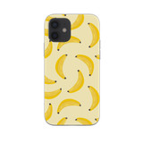 Hand Drawn Bananas Pattern iPhone Soft Case By Artists Collection