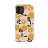 Juicy Orange Pattern iPhone Soft Case By Artists Collection