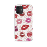 Kiss Pattern iPhone Soft Case By Artists Collection