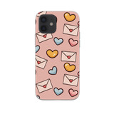 Love Letters Pattern iPhone Soft Case By Artists Collection