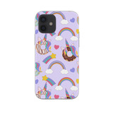 Magical Donuts Pattern iPhone Soft Case By Artists Collection