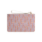 Abstract Animal Skin Pattern Clutch Bag By Artists Collection