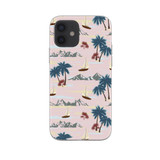 Paradise Island Pattern Pattern iPhone Soft Case By Artists Collection