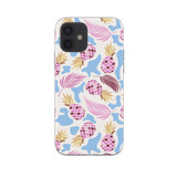 Pink Pinapple Pattern iPhone Soft Case By Artists Collection
