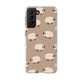 Sheep Pattern Samsung Soft Case By Artists Collection