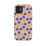 Simple Flower Pattern iPhone Soft Case By Artists Collection