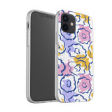 Simple Flower Light Pattern iPhone Soft Case By Artists Collection