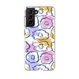 Simple Flower Light Pattern Samsung Soft Case By Artists Collection