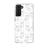 Simple Line  Pattern Samsung Soft Case By Artists Collection