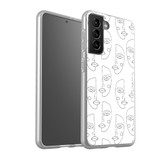 Simple Line  Pattern Samsung Soft Case By Artists Collection