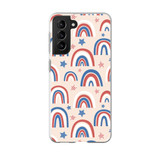 Usa Rainbows Pattern Samsung Soft Case By Artists Collection