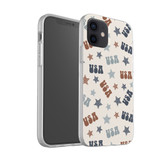 Usa Pattern iPhone Soft Case By Artists Collection