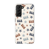 Usa Pattern Samsung Soft Case By Artists Collection