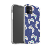 Video Game Pattern iPhone Soft Case By Artists Collection