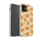 Winter Cherry Pattern iPhone Soft Case By Artists Collection