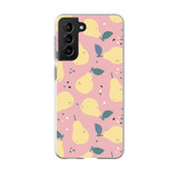 Yellow Pears Pattern Samsung Soft Case By Artists Collection