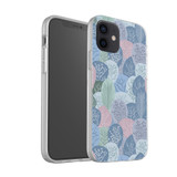 Winter Leaves Pattern iPhone Soft Case By Artists Collection