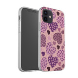 Wild Hearts Pattern iPhone Soft Case By Artists Collection