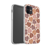Valentines Hearts Pattern iPhone Soft Case By Artists Collection