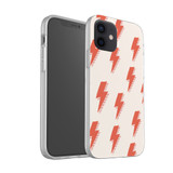 Thunder Pattern iPhone Soft Case By Artists Collection