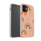 Summer Rainbows Pattern iPhone Soft Case By Artists Collection