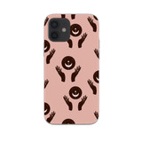 Spiritual Vector Pattern iPhone Soft Case By Artists Collection