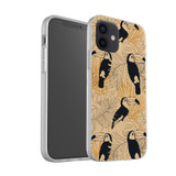 Simple Toucan Pattern iPhone Soft Case By Artists Collection