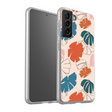 Simple Floral Pattern Samsung Soft Case By Artists Collection