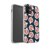 Pomegranate Pattern iPhone Soft Case By Artists Collection