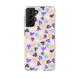 Pencil Strokes Pattern Samsung Soft Case By Artists Collection