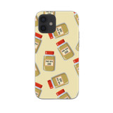 Peanut Butter Lover Pattern iPhone Soft Case By Artists Collection