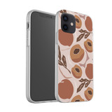 Peach Pattern iPhone Soft Case By Artists Collection