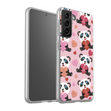 Panda Love Pattern Samsung Soft Case By Artists Collection