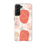 One Line Pattern Samsung Soft Case By Artists Collection