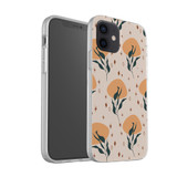 Modern Plant Pattern iPhone Soft Case By Artists Collection