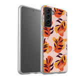 Modern Floral Pattern Samsung Soft Case By Artists Collection