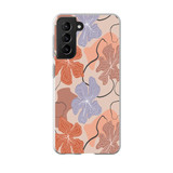 Hand Drawn Abstract Flowers Samsung Soft Case By Artists Collection