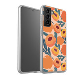 Fresh Peach Pattern Samsung Soft Case By Artists Collection