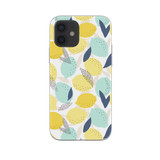 Fresh Lemons Pattern iPhone Soft Case By Artists Collection