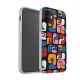 Forms Pattern iPhone Soft Case By Artists Collection