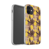 Exotic Lemons Pattern iPhone Soft Case By Artists Collection