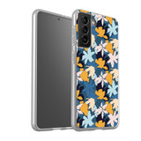 Exotic Flowers Pattern Samsung Soft Case By Artists Collection