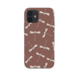 Dragonfly Pattern iPhone Soft Case By Artists Collection