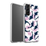 Dolphin Pattern Samsung Soft Case By Artists Collection