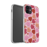 Conversation Hearts Pattern iPhone Soft Case By Artists Collection