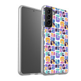 Colorful Forms Pattern Samsung Soft Case By Artists Collection
