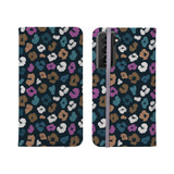 Abstract Cheetah Skin Pattern Samsung Folio Case By Artists Collection