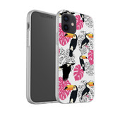 Abstract Toucan Pattern iPhone Soft Case By Artists Collection