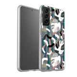 Abstract Inverse Leaves Pattern Samsung Soft Case By Artists Collection