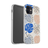 Abstract Monstera Pattern iPhone Soft Case By Artists Collection